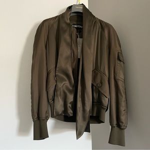 Tom Ford New Silk Bomber-GORGEOUS!!! Originally $3750 selling for $1000!!!